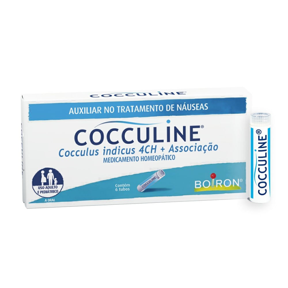 Encontraproduto.com.br - Cocculine Solução Oral com 6 Flaconetes de 1ml cada