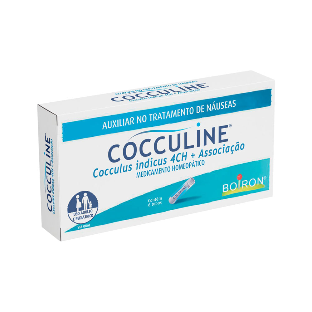 Encontraproduto.com.br - Cocculine Solução Oral com 6 Flaconetes de 1ml cada