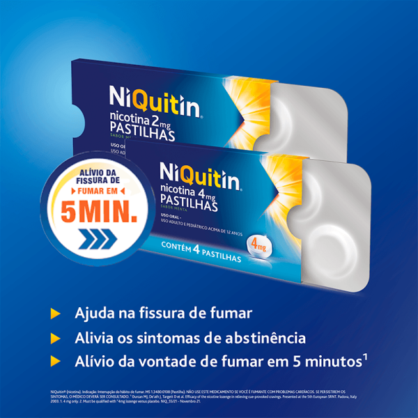 Encontraproduto.com.br - Niquitin Transdérmicos 14 mg com 7 adesivos
