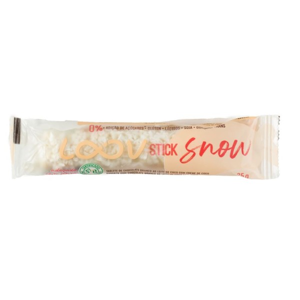 Encontraproduto.com.br - Loov Stick Snow Chocolife 25g