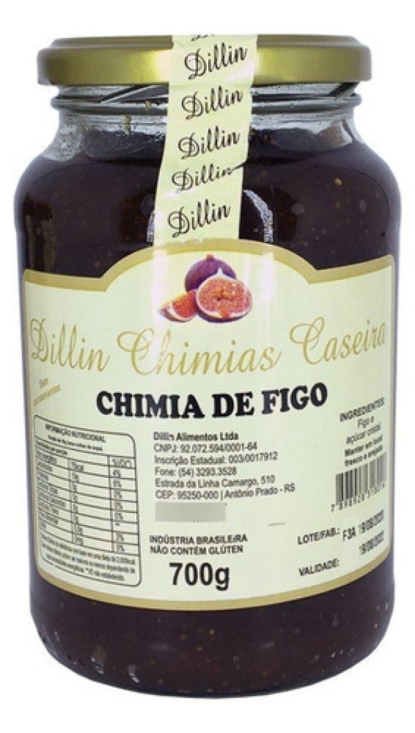 Encontraproduto.com.br - Geleia Dillin Chimias De Figo 700g