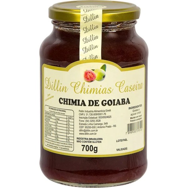 Encontraproduto.com.br - Geleia Dillin Chimias De Goiaba 700g