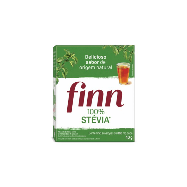 Encontraproduto.com.br - FINN PO STEVIA 0.8 G x 50