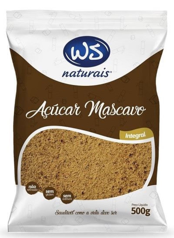 Encontraproduto.com.br - AÇÚCAR MASCAVO WS 500G