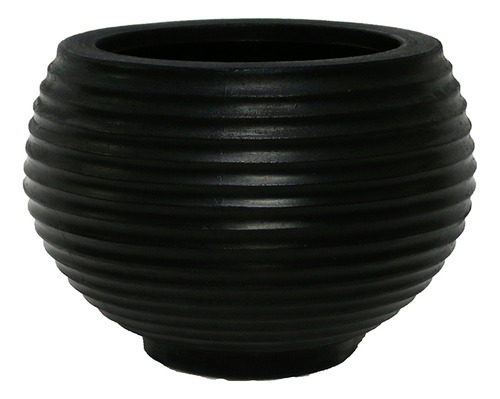 Vaso para Plantas Redondo em Polietileno Bromélia Taupe 32X32 - R.0400.032.032.09 - Vasart