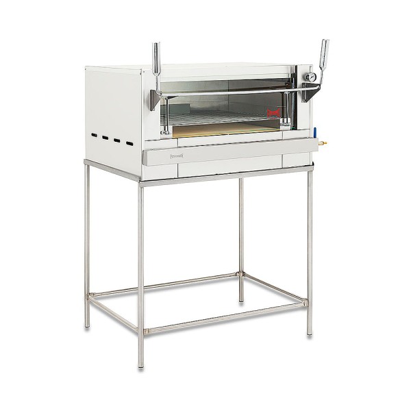 Forno a Gás Total Inox 45x60 c/ Porta Guilhotina e Pedras Refratárias - Fritomaq