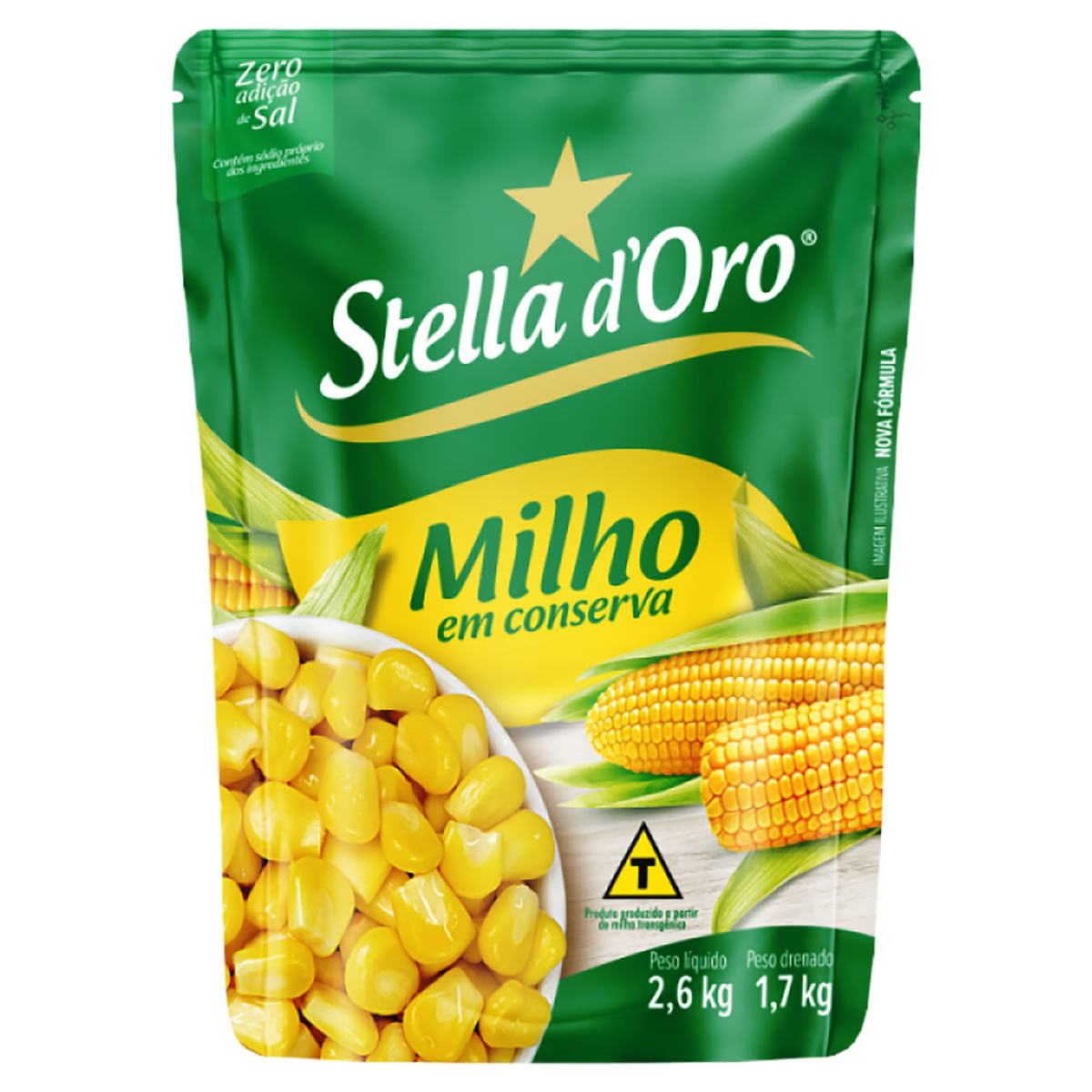 Milho Verde Stella D´oro 1,7Kg Sachê