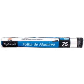 Encontraproduto.com.br - Folha de Alumínio Wyda 30cm x 4m Rolo