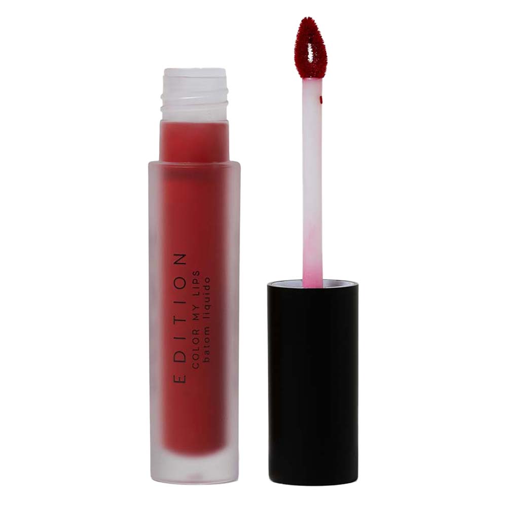 Encontraproduto.com.br - Batom Líquido Vermelho Matte - Color My Lips Real Deal Océane Edition 4g Não