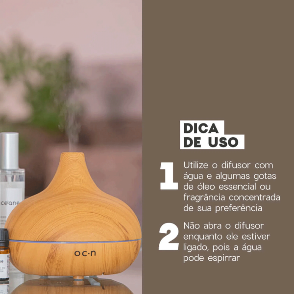 Encontraproduto.com.br - Océane Aroma Diffuser - Difusor Elétrico