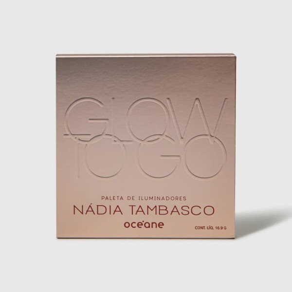 Encontraproduto.com.br - Paleta de Iluminadores Nádia Tambasco By Océane - Glow To Go 16,9g Sim