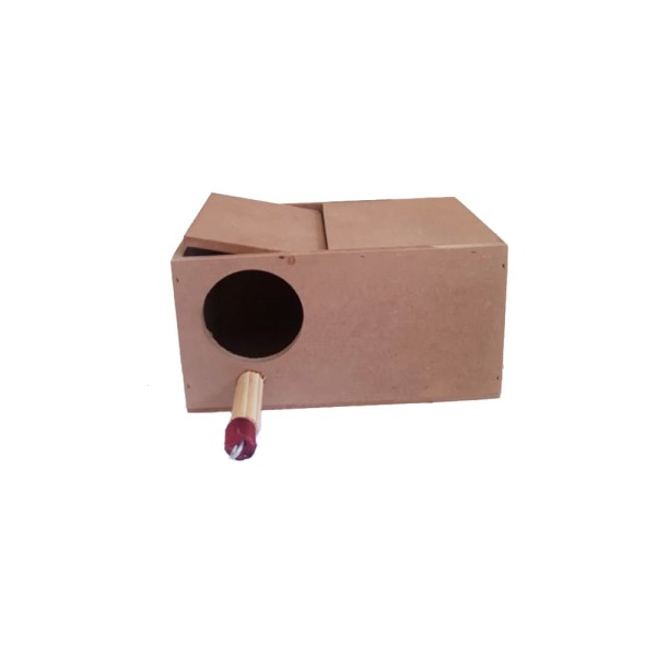 Encontraproduto.com.br - Ninho Calopsita Pássaros Toy For Bird