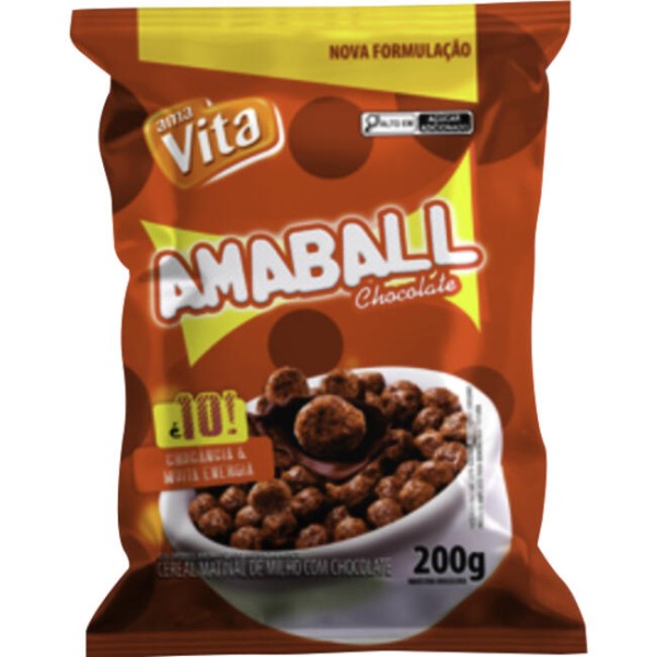 Encontraproduto.com.br - Cereal Matinal Amavita Amaball Pacote com 200g