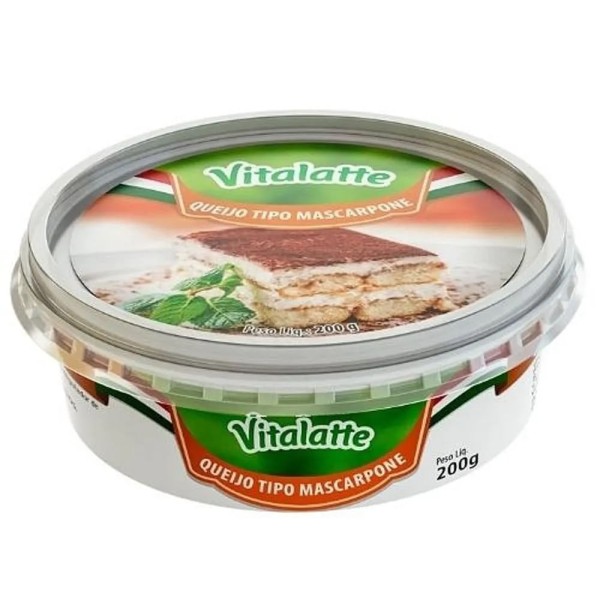 Encontraproduto.com.br - Queijo Vitalatte Mascarpone 200g