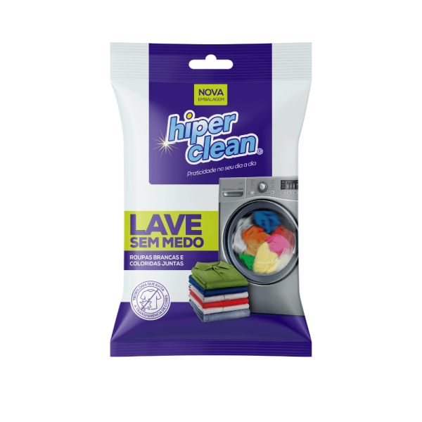 Encontraproduto.com.br - Pano Hiperclean Antimanchas Lave Sem Medo c/ 20 Unid