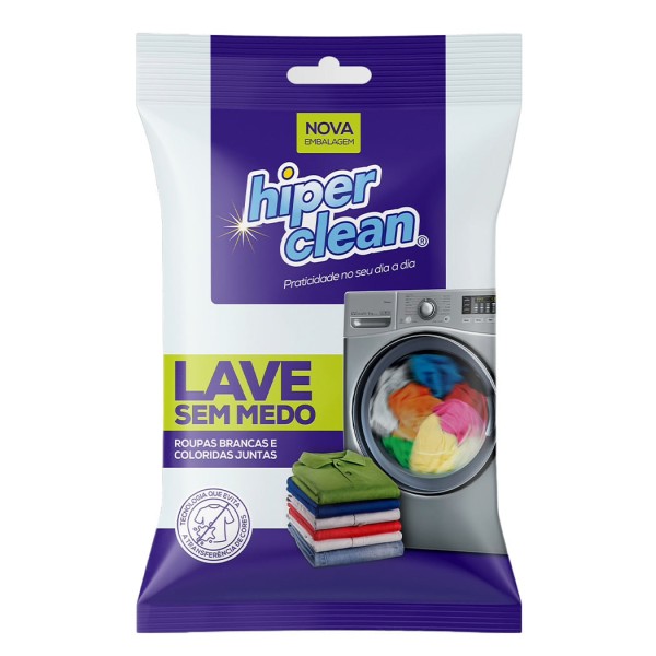 Encontraproduto.com.br - Pano Hiperclean Antimanchas Lave Sem Medo c/ 20 Unid