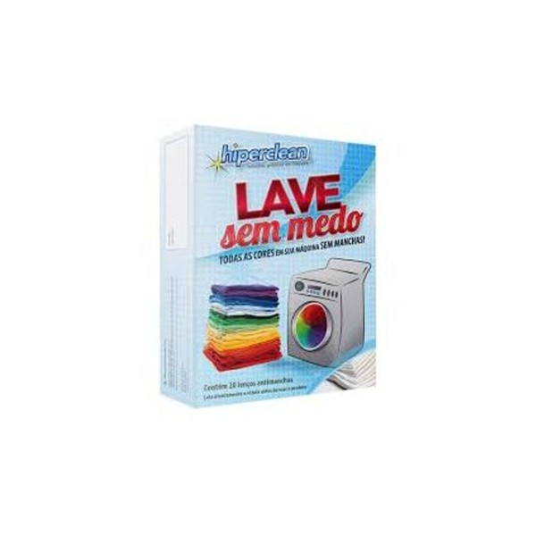 Encontraproduto.com.br - Pano Hiperclean Antimanchas Lave Sem Medo c/ 20 Unid
