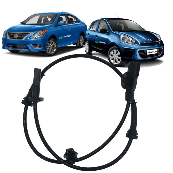Encontraproduto.com.br - Sensor de freio abs nissan march versa 2011 em diante dianteiro direito/esquerdo