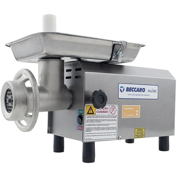 Moedor de Carne Boca 8 PBM08I Inox Maltebec - Beccaro
