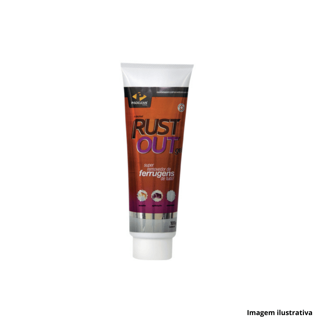 Encontraproduto.com.br - Pek Rustout Gel - 100 g - Pisoclean - PEK.011 - Unitário