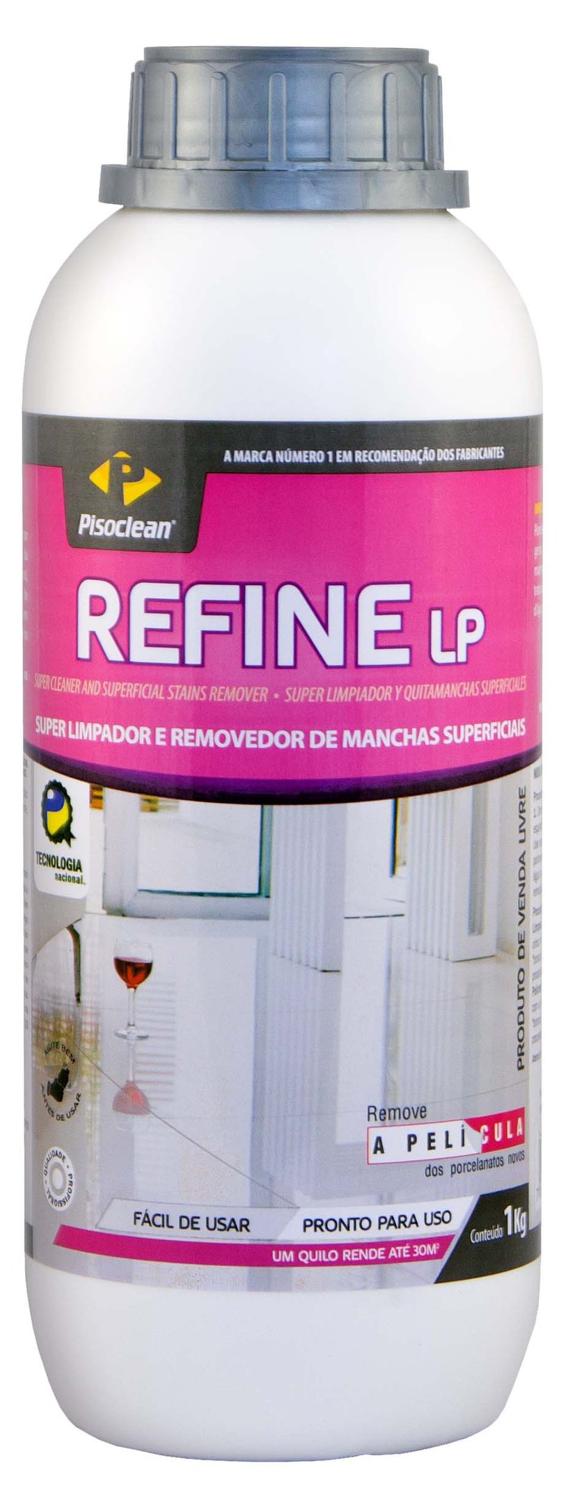 Encontraproduto.com.br - Removedor Refine LP 1kg Pisoclean