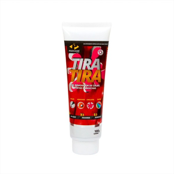 Removedor de Manchas e Tintas 100gr Pisoclean