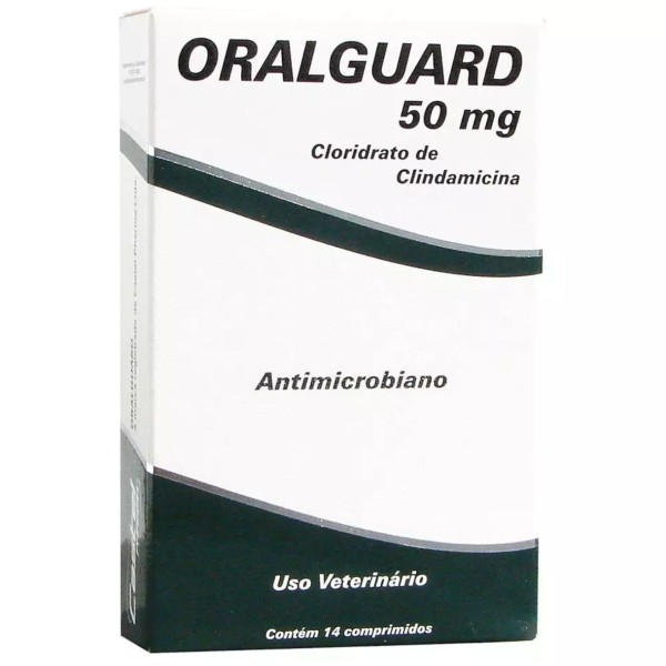 Encontraproduto.com.br - OralGuard 50mg 14 comprimidos Cepav Antibiótico