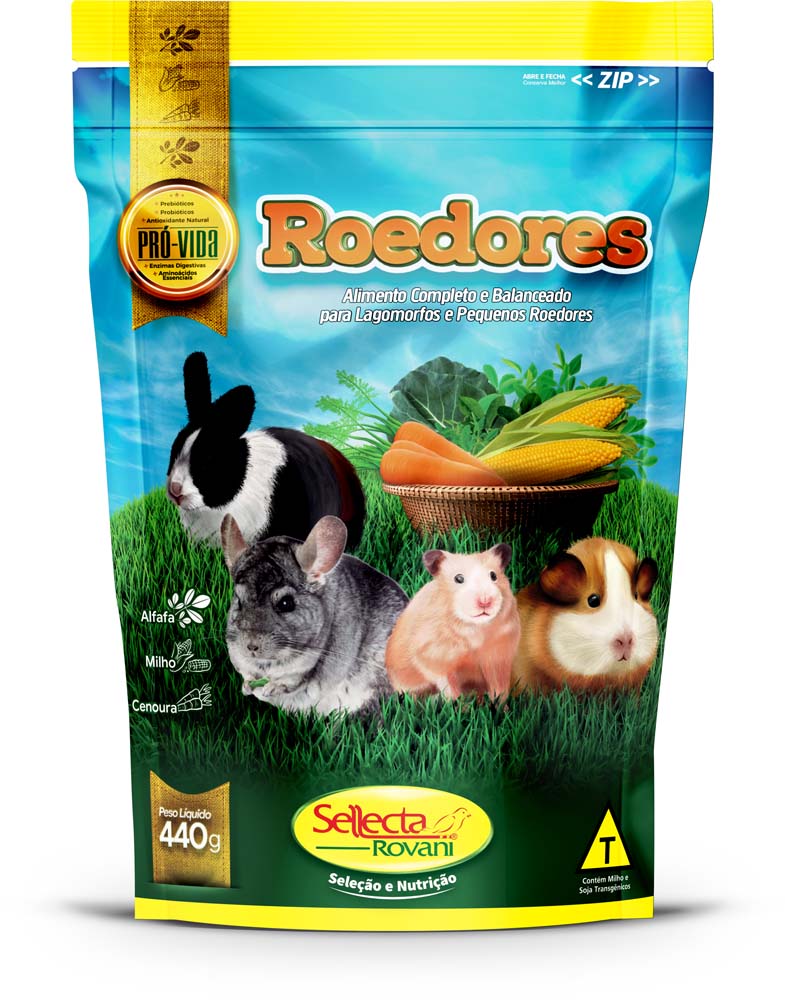 Encontraproduto.com.br - Sellecta extrusado roedores 440g