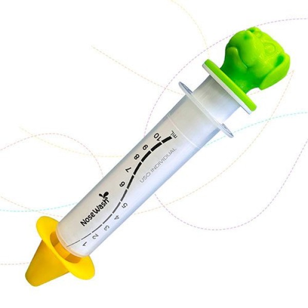 Encontraproduto.com.br - Seringa para Lavagem Nasal NoseWash Cachorro 10ml - unidade
