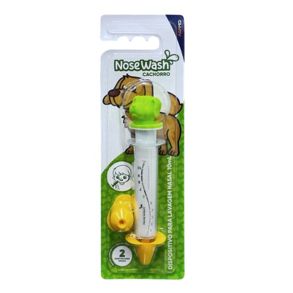 Encontraproduto.com.br - Seringa para Lavagem Nasal NoseWash Cachorro 10ml - unidade