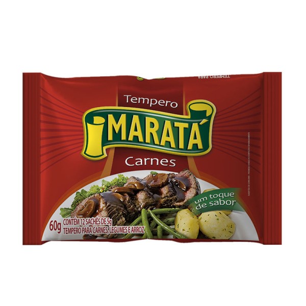 Encontraproduto.com.br - Tempero Maratá Carnes Pacote com 60g