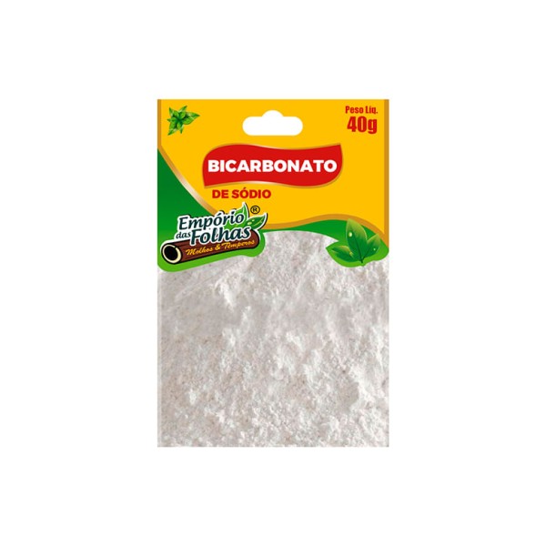 Bicarbonato de Sódio Empório das Folhas 40g