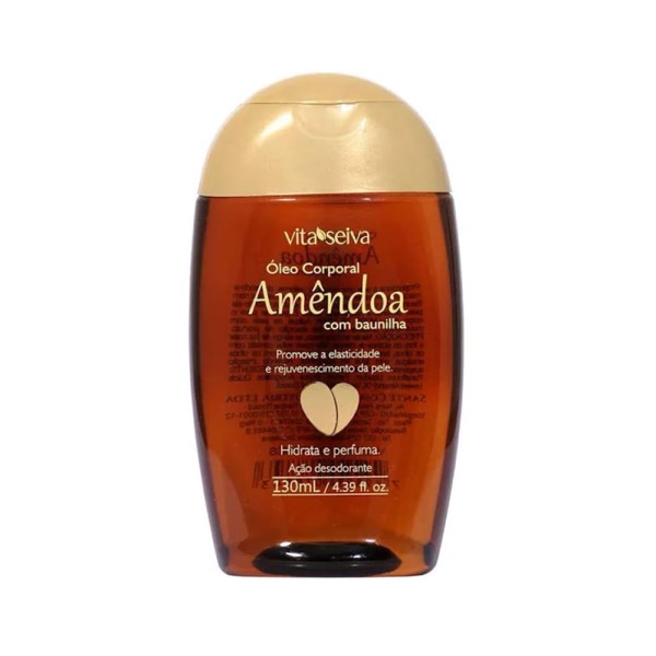 Encontraproduto.com.br - Óleo Corporal Vita Seiva Amêndoas Com Baunilha 130ml
