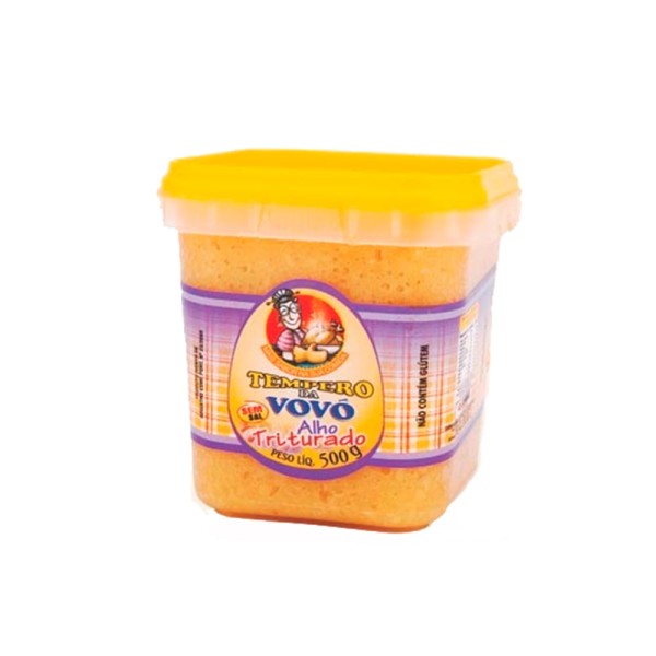 Alho Triturado Temperado Vovó 500g