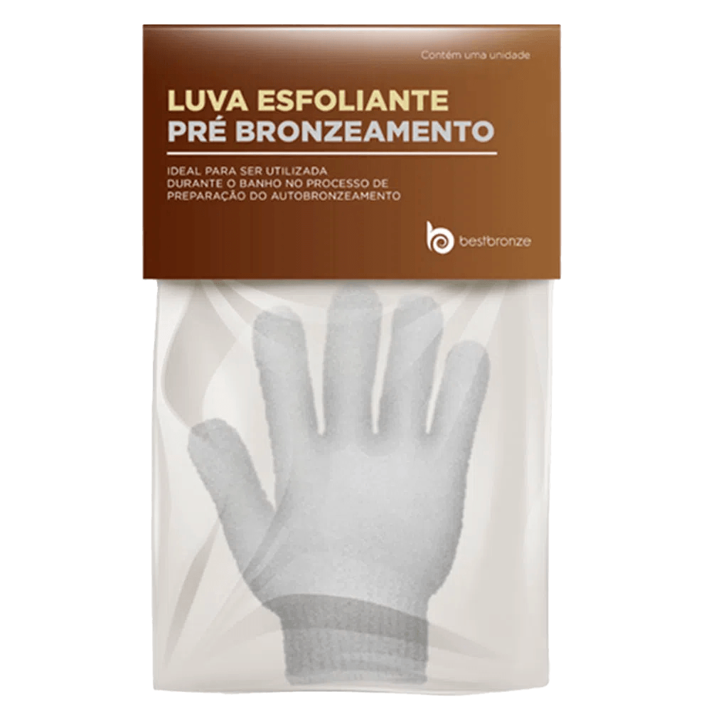 Encontraproduto.com.br - Luva Esfoliante Pré Bronzeamento Best Bronze - Luva de Banho