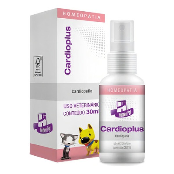 Encontraproduto.com.br - Cardioplus Homeopatico Cardiopatas 30ml Homeopet Real H