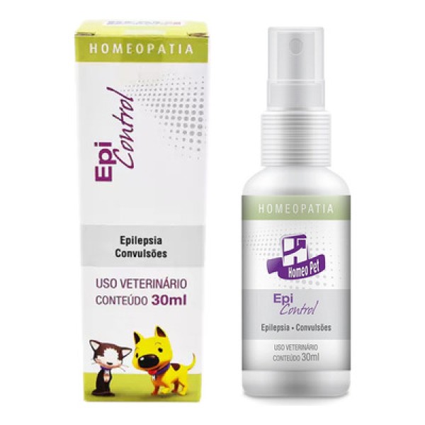 Encontraproduto.com.br - Epi Control 30ml Homeopet Real H Homeopatico Epilepsia Cães e Gatos