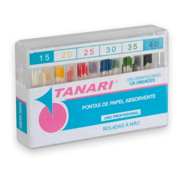 Encontraproduto.com.br - Cone de Papel Absorvente Bulk com 120 - Tanari