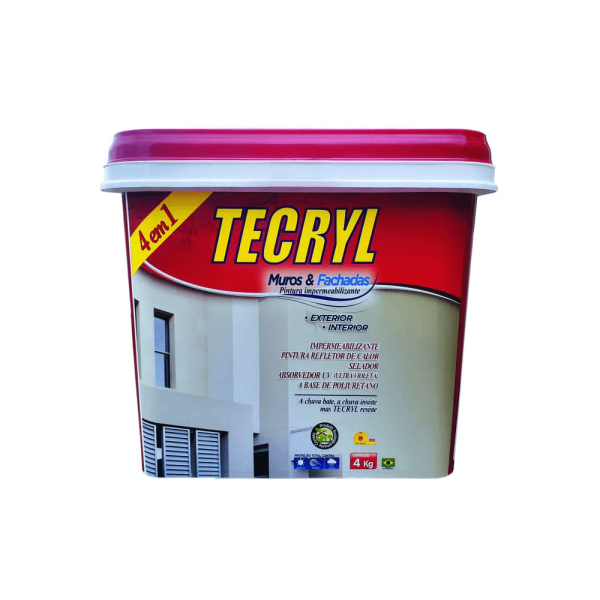 Tecryl Muros & Fachadas Concreto 4Kg