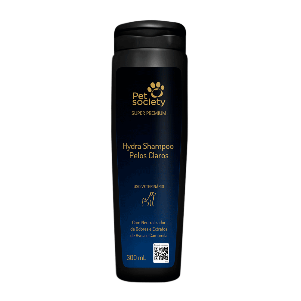 Shampoo Hydra Pelo Claro Pet Society