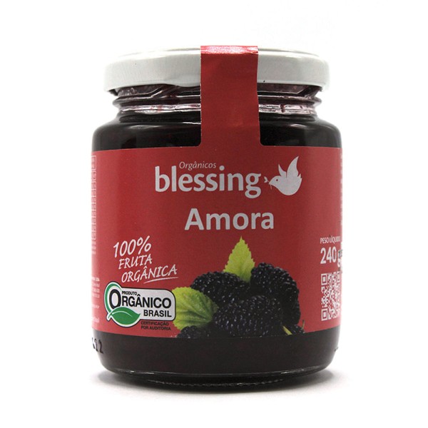 Geleia de Amora Orgânica Blessing 240g