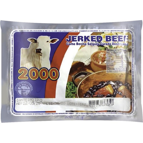 Encontraproduto.com.br - Jerked Beef 2000 Dianteiro Pacote com 1kg