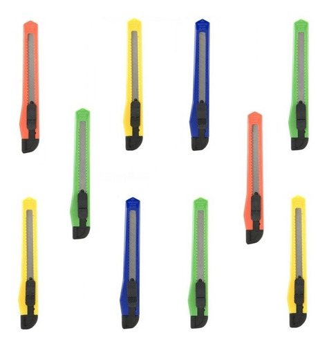 Estilete BRW de Plástico - 9mm