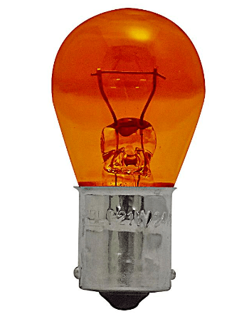 Lampada Pisca 1 Polo Pino Em V Laranja 7507 / 1057 12V 21W S25 HBL TK3911A