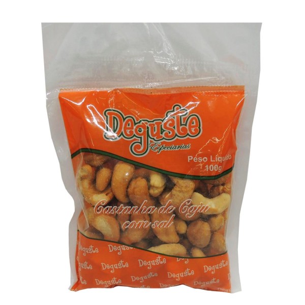 Castanha Caju Deguste Com Sal 100g