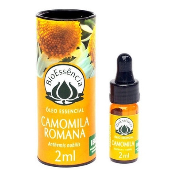 Óleo Essencial de Camomila Romana 2ml BioEssência
