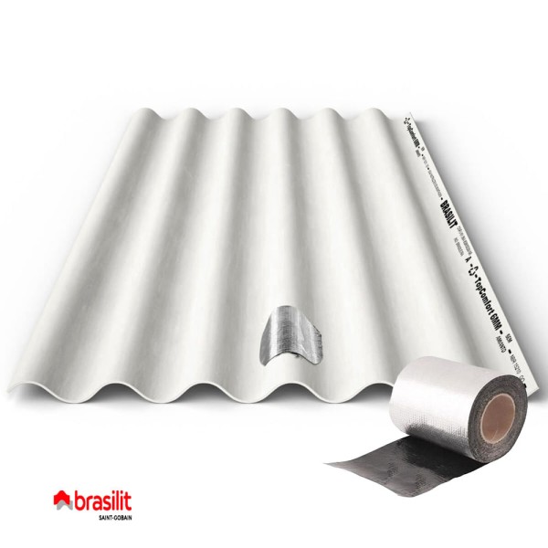 Encontraproduto.com.br - Fita VedaTudo Multiuso 90CM x 10M - BRASILIT