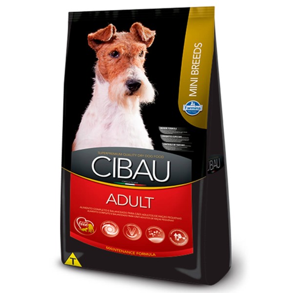 Encontraproduto.com.br - Ração Cibau Cães Adulto Raças Pequenas 3kg (MP)