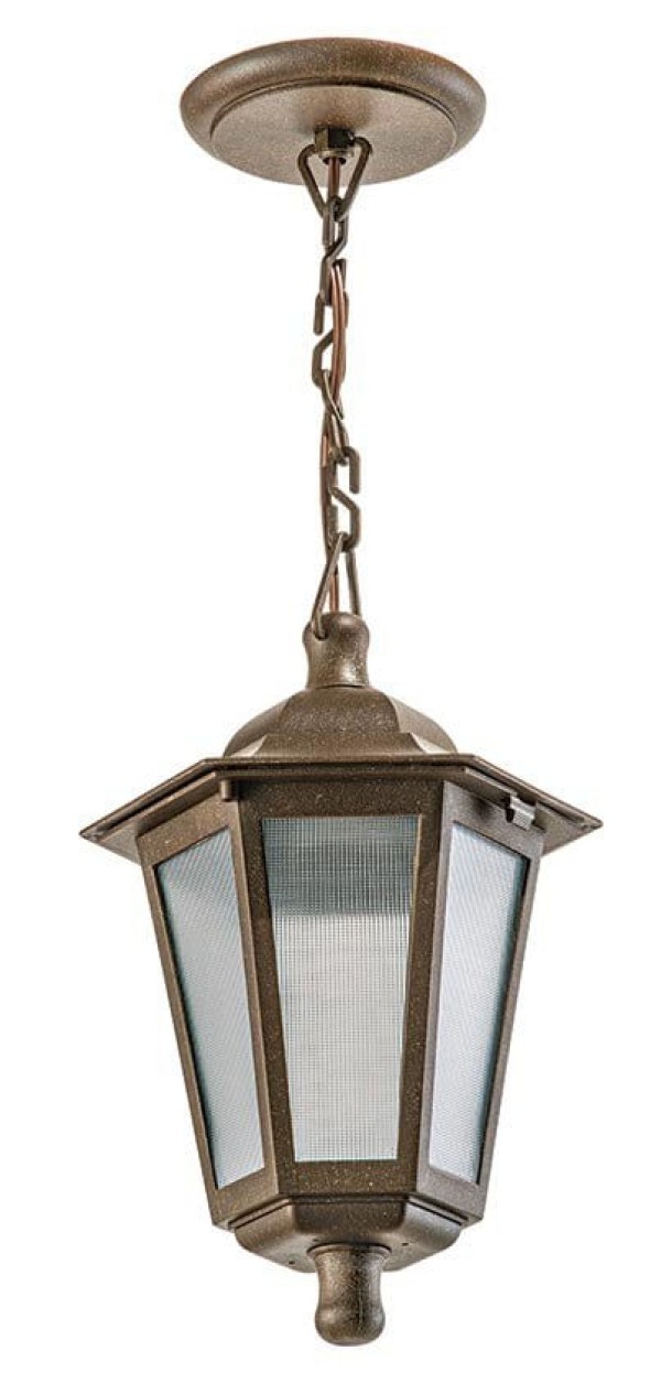 Encontraproduto.com.br - Pendente 1 Lâmpada Grego 20W Polipropileno Dital 113 Marrom Bivolt