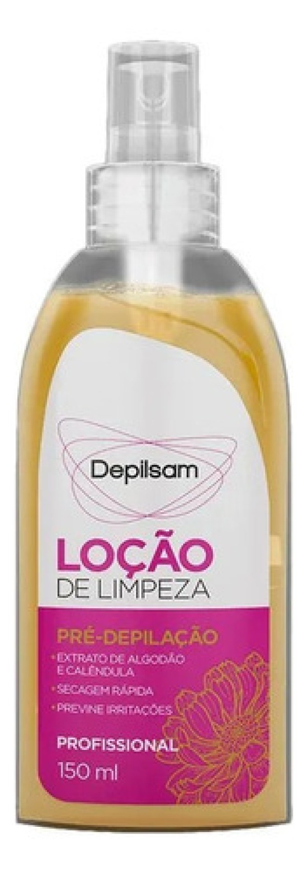 Loção de Limpeza Pré Depilação Depilsam 310Ml